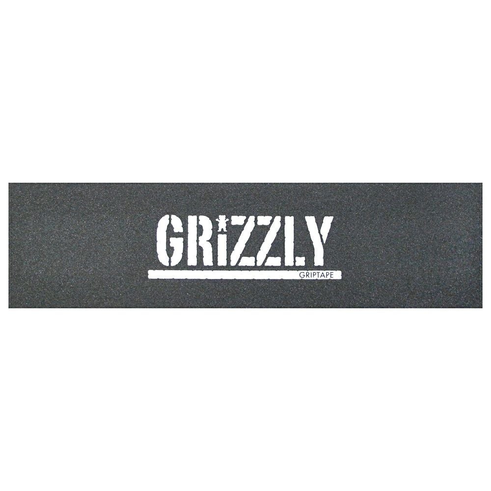 GRIZZLY DECKTAPE グリズリー デッキテープ STAMP LOGO WHITE（9inch x
