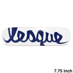 LESQUE DECK レスケ デッキ TEAM LOGO WHITE/NAVY 7.75