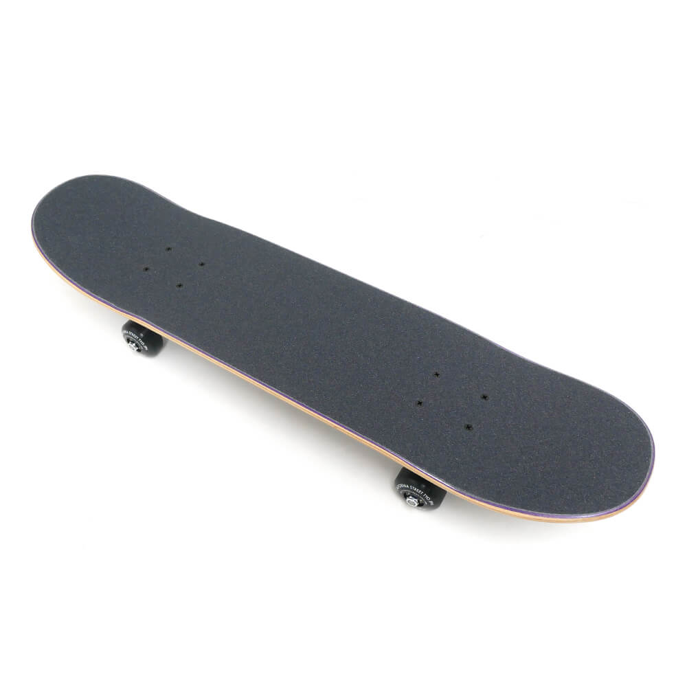 CALIFORNIA STREET カリフォルニアストリート コンプリートセット（スケートボード完成品）子供用 SIMPLE BLACK MINI 7.25 ブランク-8