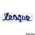LESQUE DECK レスケ デッキ TEAM LOGO WHITE/NAVY 8.25
