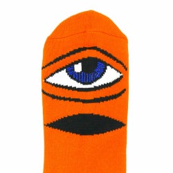 TOY MACHINE SOCKS トイマシーン ソックス 靴下 SECT EYE ORANGE 4