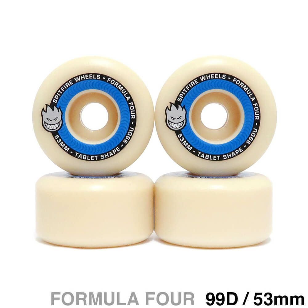SPITFIRE WHEEL スピットファイヤー ウィール FORMULA FOUR (F4) TABLETS 99D 53mm