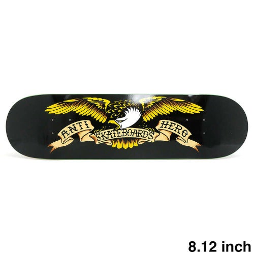 ANTIHERO DECK アンチヒーロー デッキ TEAM CLASSIC EAGLE BLACK 8.12