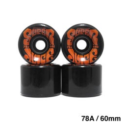 クルージング用 OJ SOFT WHEEL オージェー ソフトウィール SUPER JUICE 黒 60mm
