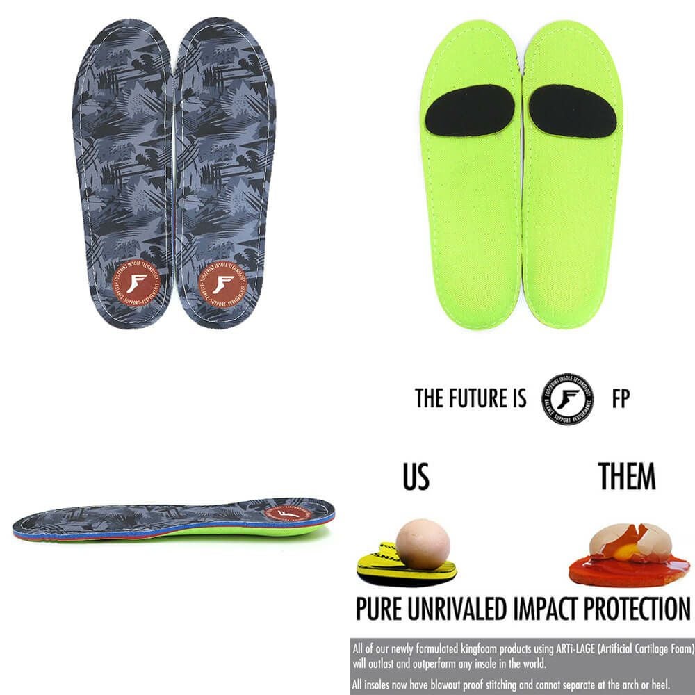 脅威の衝撃吸収 FOOTPRINT INSOLE フットプリント インソール GAME