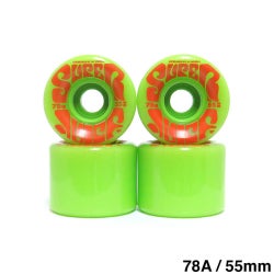 クルージング用 OJ SOFT WHEEL オージェー ソフトウィール MINI SUPER JUICE 緑 55mm