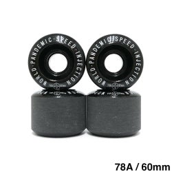 FESN WHEEL エフイーエスエヌ ウィール W.P.S.I HARDCORE SOFT SLIDE 78A ROUND LIP 黒 60mm