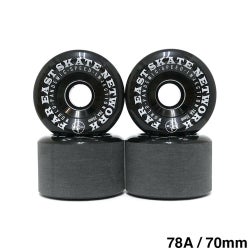 FESN WHEEL エフイーエスエヌ ウィール W.P.S.I HARDCORE SOFT SLIDE 78A ROUND LIP 黒 70mm