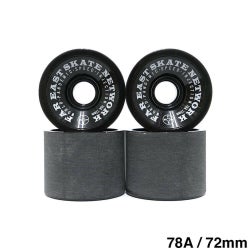 FESN WHEEL エフイーエスエヌ ウィール W.P.S.I HARDCORE SOFT SLIDE 78A SQUARE LIP 黒 72mm