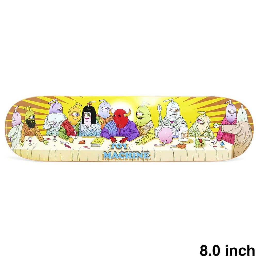 TOY MACHINE DECK トイマシーン デッキ TEAM LAST SUPPER 8.0