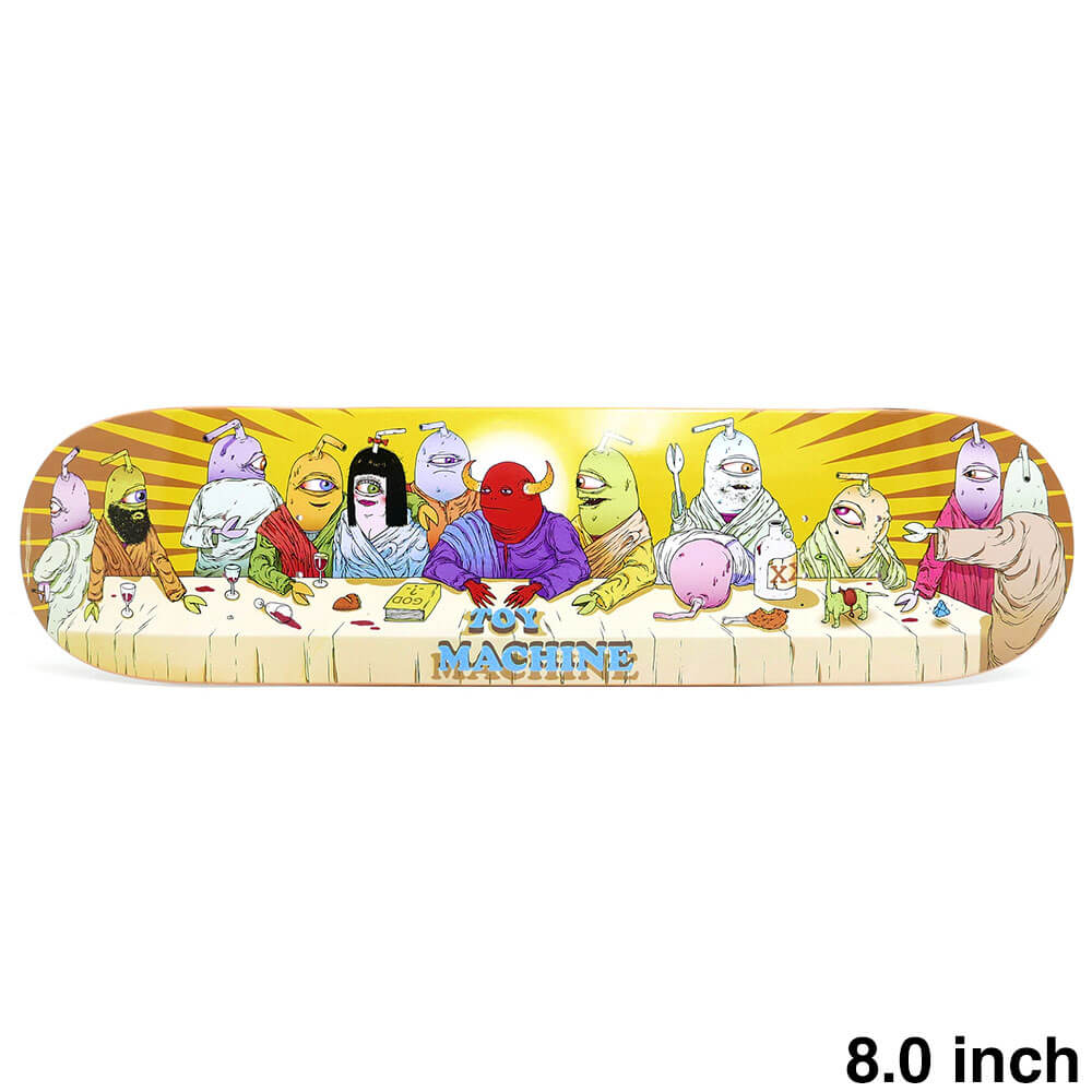 TOY MACHINE DECK トイマシーン デッキ TEAM LAST SUPPER 8.0