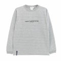 COLOR COMMUNICATIONS LONG SLEEVE カラーコミュニケーションズ ロングスリーブTシャツ HP HEADER GREY 