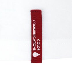 COLOR COMMUNICATIONS LONG SLEEVE カラーコミュニケーションズ ロングスリーブTシャツ HP HEADER WHITE 2