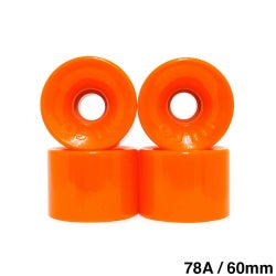 クルージング用 OJ SOFT WHEEL オージェー ソフトウィール HOT JUICE オレンジ 60mm