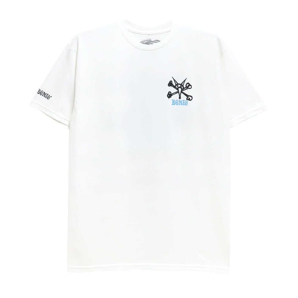 POWELL PERALTA T-SHIRT パウエルペラルタ Tシャツ RAT BONES WHITE