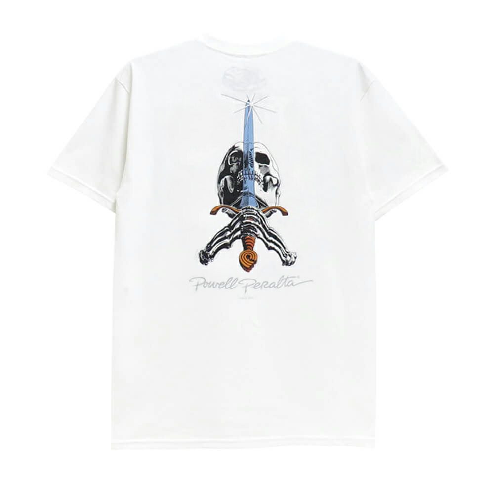 POWELL PERALTA T-SHIRT パウエルペラルタ Tシャツ SKULL & SWORD