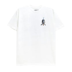 POWELL T-SHIRT パウエル Tシャツ SKULL & SWORD WHITE 1