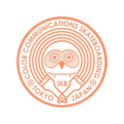 COLOR COMMUNICATIONS STICKER カラーコミュニケーションズ ステッカー OWL IKB 220 PEACH