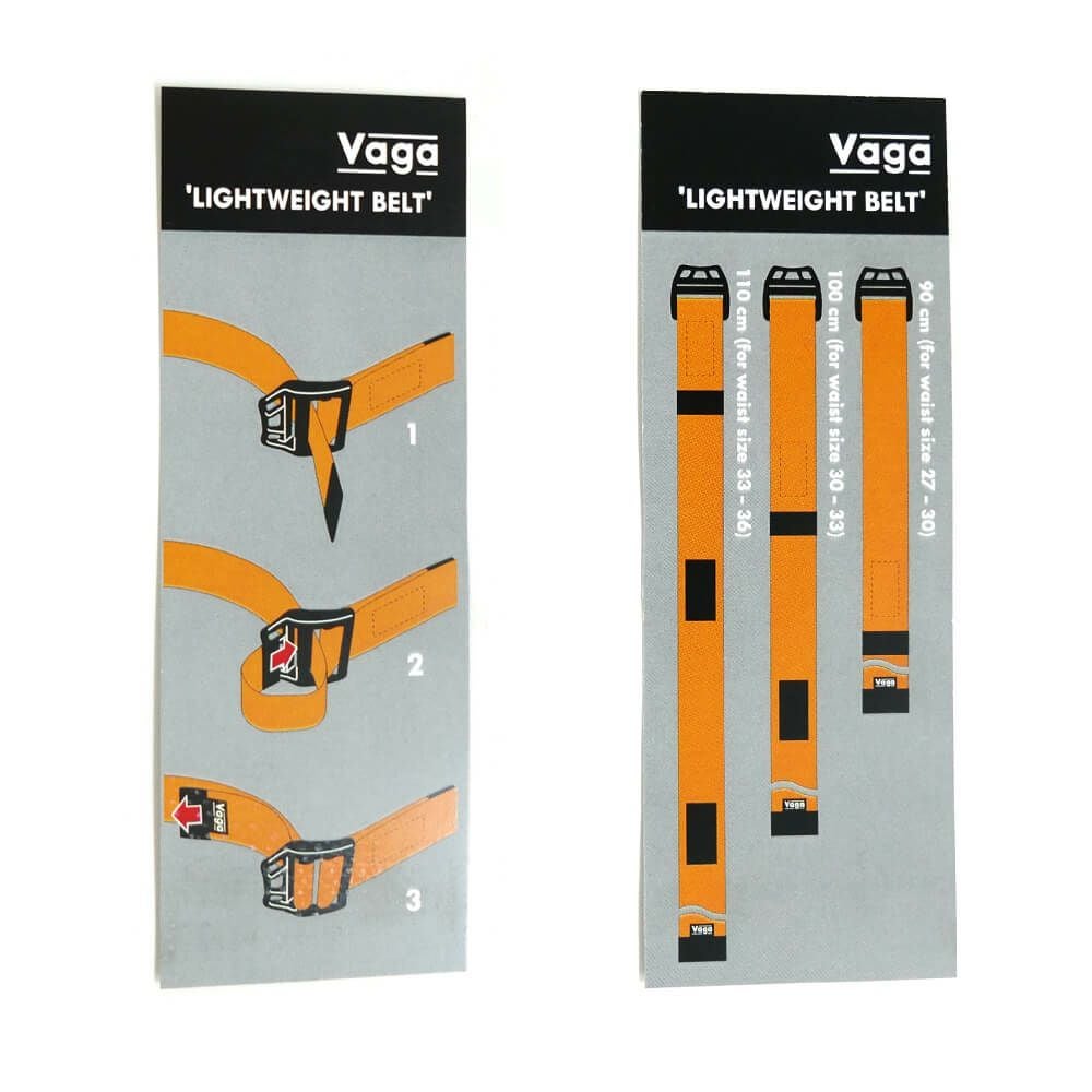 VAGA BELT バガ ベルト LIGHTWEIGHT BELT 2G OLIVE スケートボード