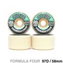 SPITFIRE WHEEL スピットファイヤー ウィール FORMULA FOUR (F4) CONICAL FULL 97D 58mm