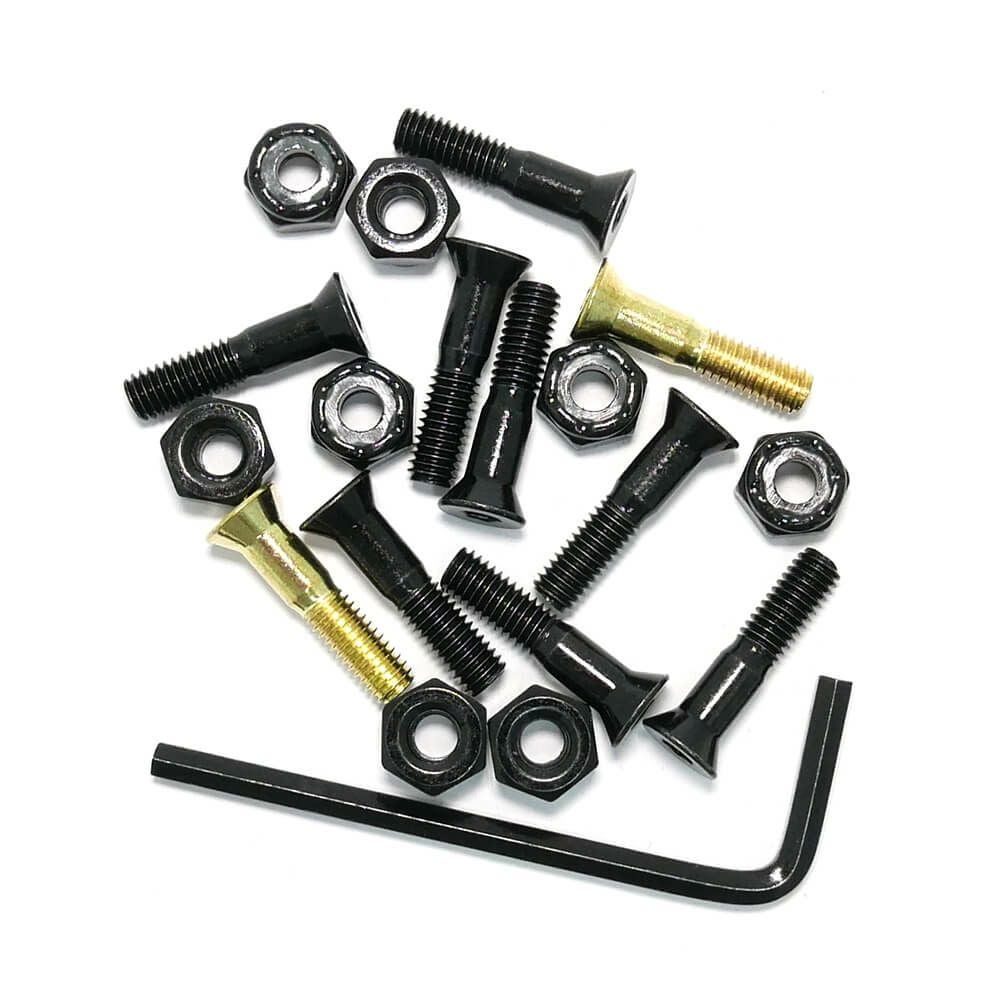 THUNDER BOLT サンダー ボルト（六角）7/8インチ ALLEN BLACK/GOLD