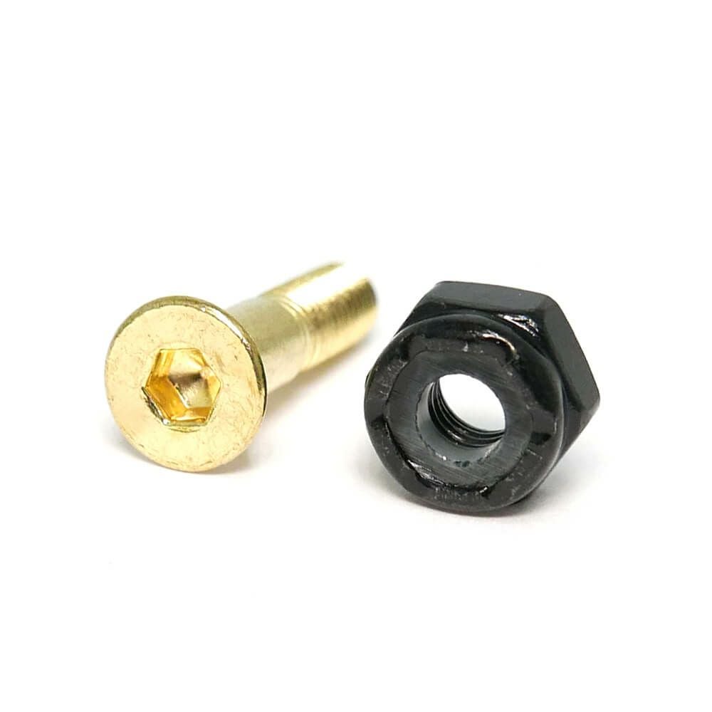 THUNDER BOLT サンダー ボルト（六角）7/8インチ ALLEN BLACK/GOLD
