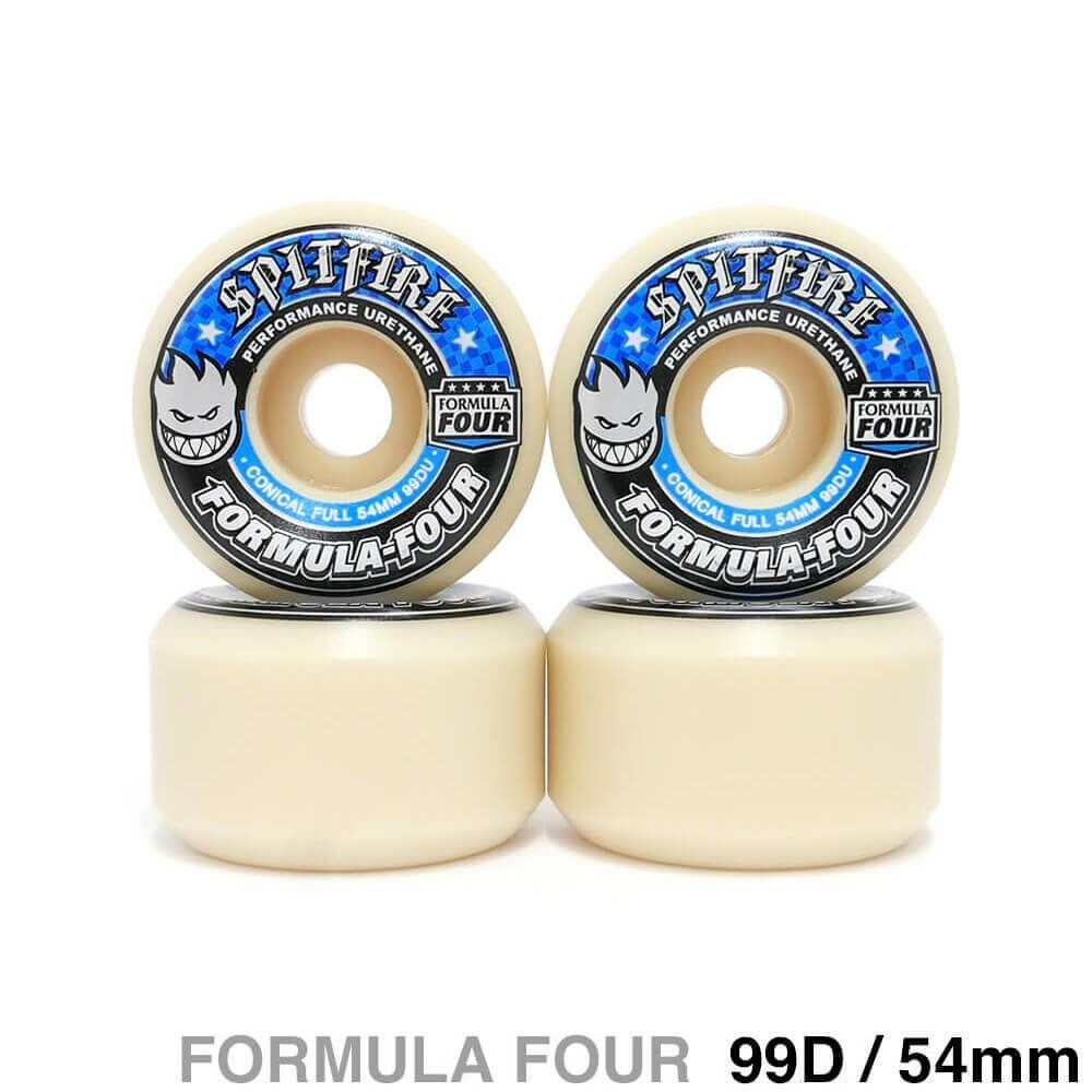 SPITFIRE WHEEL スピットファイヤー ウィール FORMULA FOUR (F4) CONICAL FULL 99D 54mm