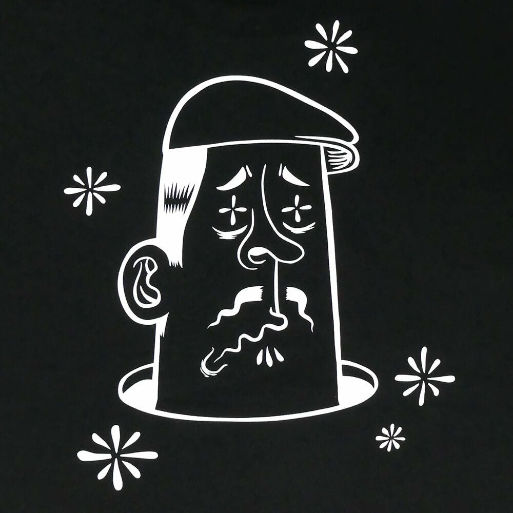 【購入金額 30,000円 以上で 1円】 CALIFORNIA STREET T-SHIRT カリフォルニアストリート Tシャツ HUNTING by ESOW BLACK-03