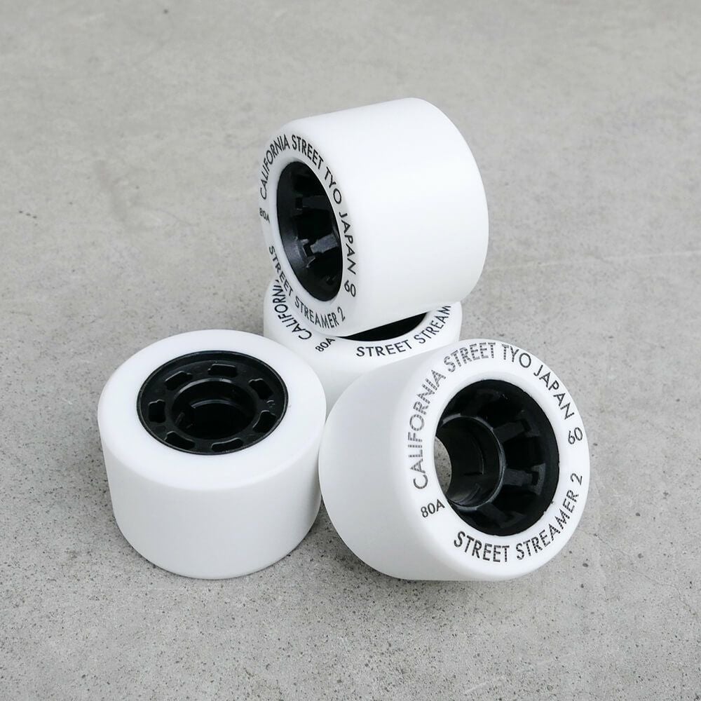 クルージング用 CALIFORNIA STREET SOFT WHEEL カリフォルニアストリート ソフトウィール STREET STREAMER 2 60mm-4