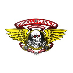 POWELL STICKER パウエル ステッカー WINGED RIPPER RED