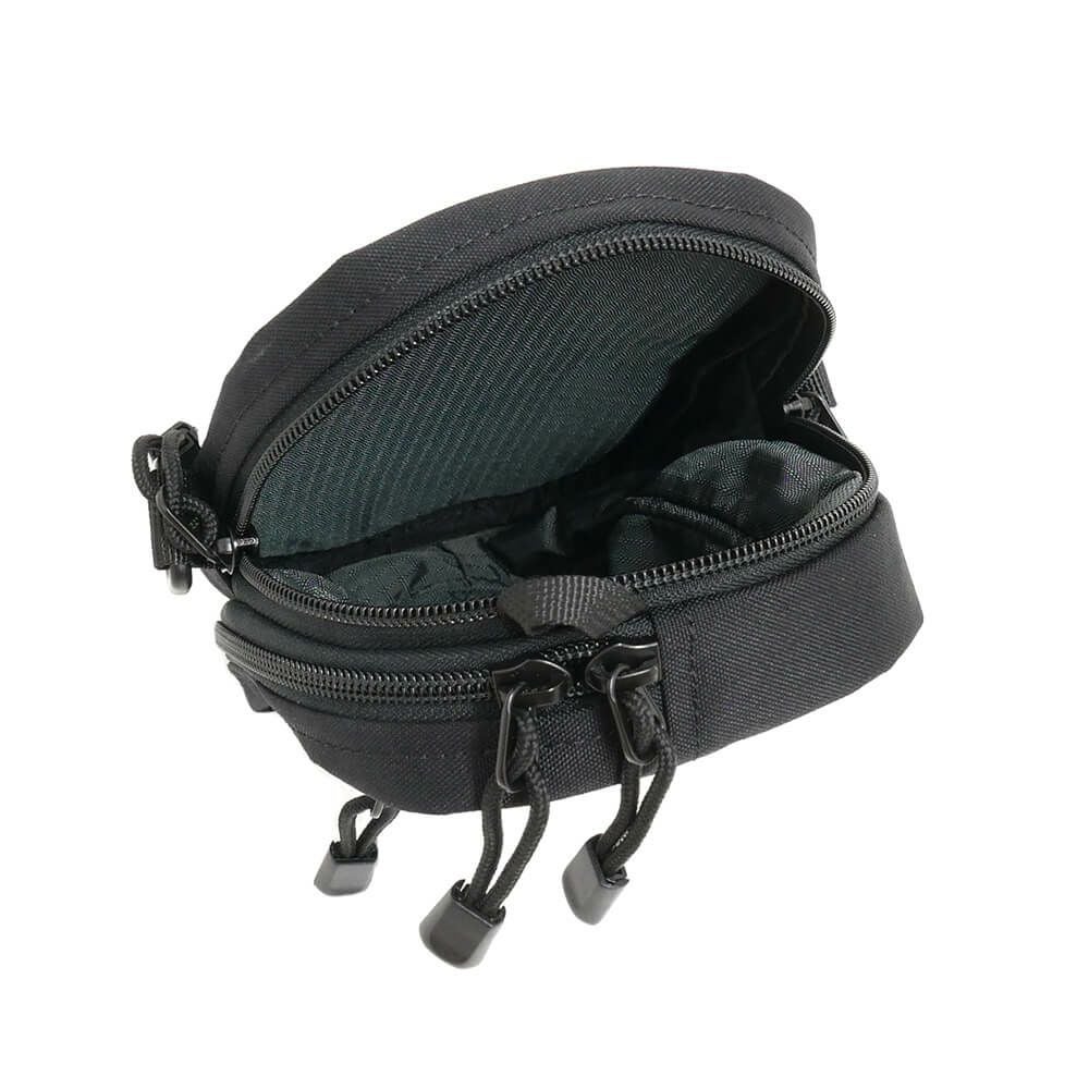 VAGA BAG バガ バッグ DOUBLE POUCH BLACK 9