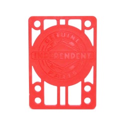INDEPENDENT RISER PAD インディペンデント スペースパッド ライザーパッド 2枚入り RISERS 赤 1/8インチ