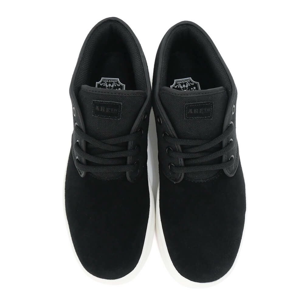 ARETH SHOES アース シューズ スニーカー BULIT 黒 BLACK-1