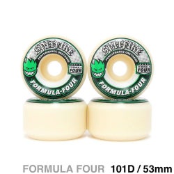 SPITFIRE WHEEL スピットファイヤー ウィール FORMULA FOUR (F4) CONICAL 101D GREEN PRINT 53mm