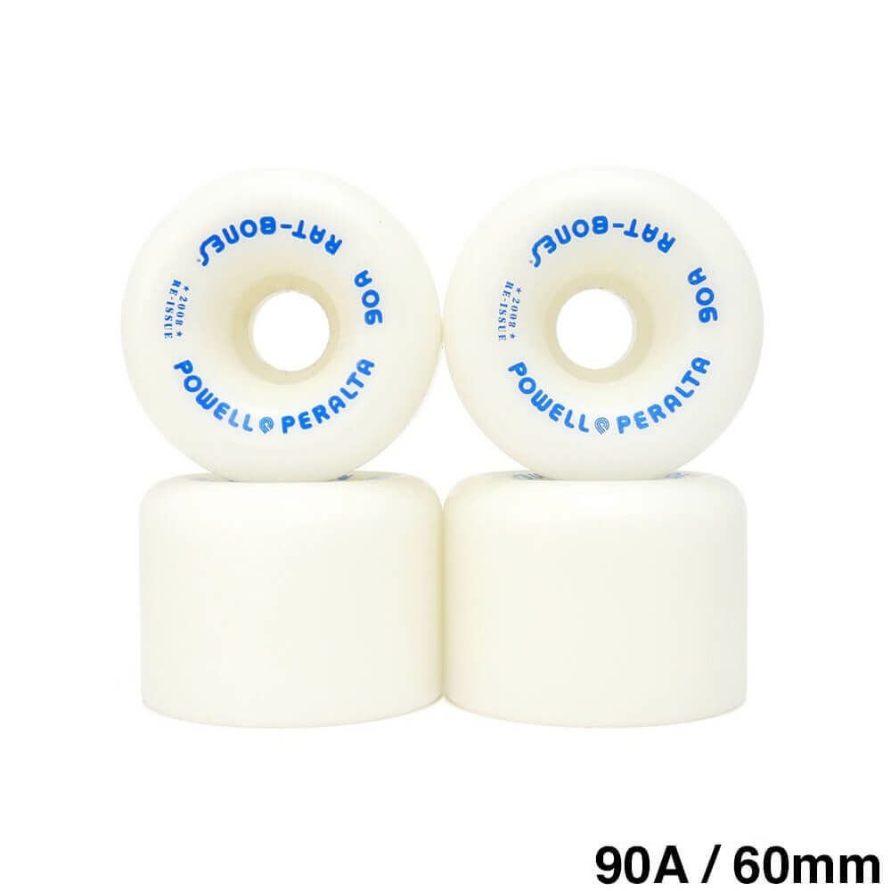 g*d様 00s POWELL PERALTA（パウエル） RAT BONES POWELL PERALTA WHEEL パウエルペラルタ ウィール RAT BONES 90A 白