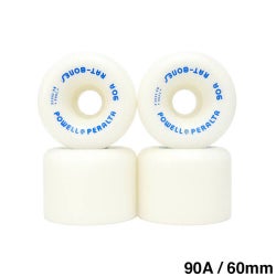 POWELL PERALTA WHEEL パウエルペラルタ ウィール RAT BONES 90A 白 60mm スケートボード スケボー