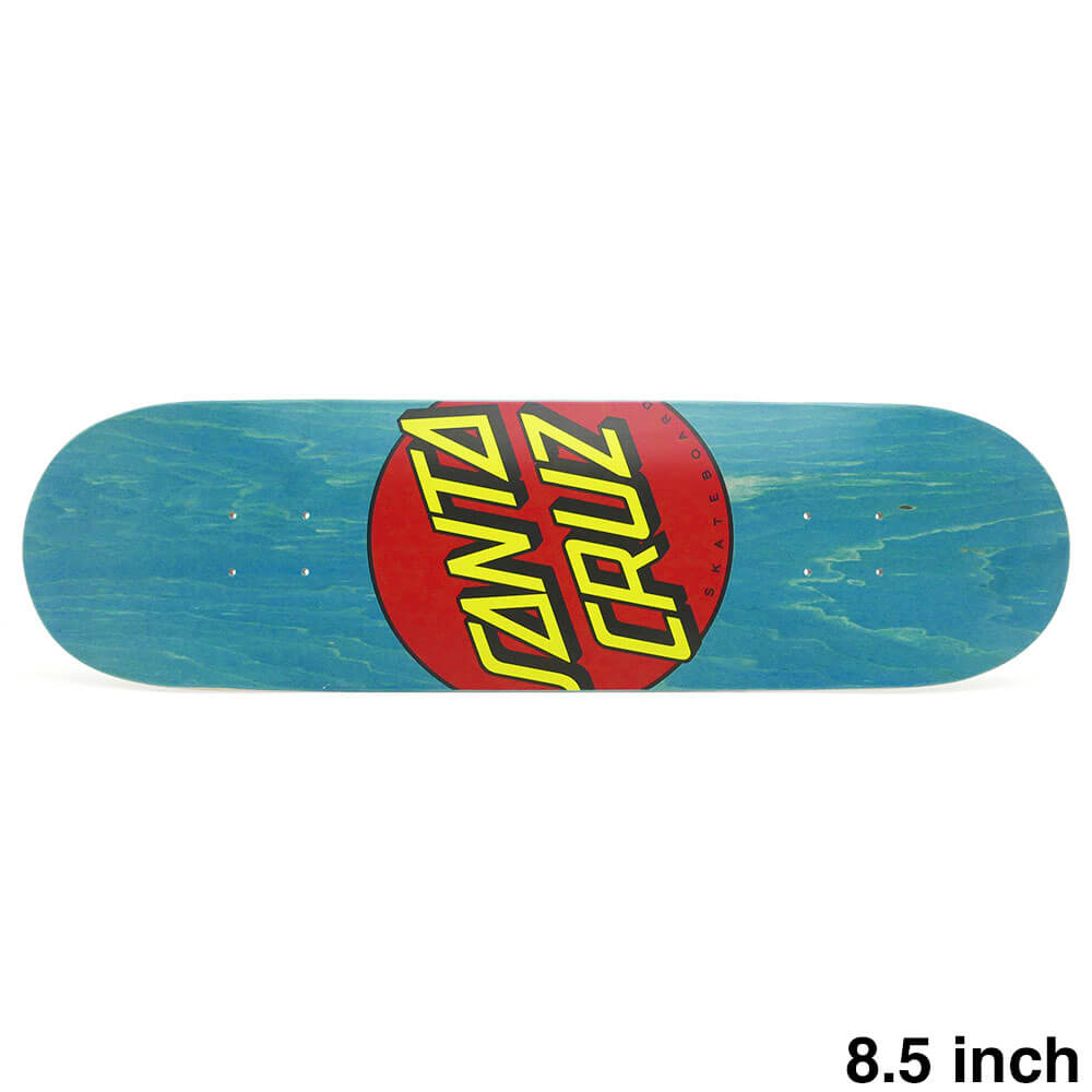 SANTA CRUZ DECK サンタクルーズ デッキ TEAM CLASSIC DOT EMERALD STAIN 8.5 スケートボード スケボー