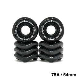 SHARK WHEEL シャークウィール ソフトウィール（クルーザー） JAWS（78A） BLACK/BLACK 54mm スケートボード スケボー