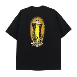 HARD LUCK T-SHIRT ハードラック Tシャツ LADY G GOLD BLACK スケートボード スケボー 