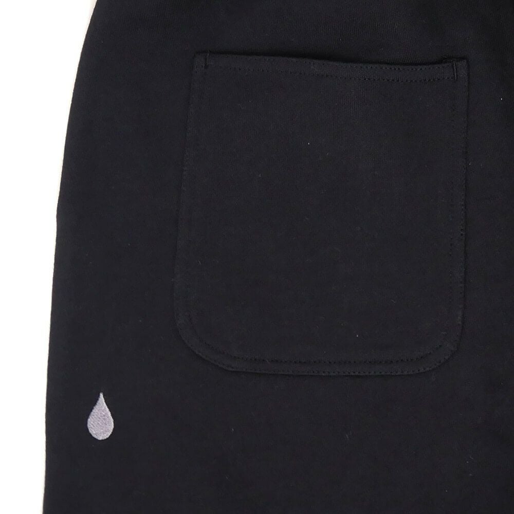 COLOR COMMUNICATIONS PANTS カラーコミュニケーションズ パンツ ジーンズ DRIP EMB LETTER SWEAT BLACK スケートボード スケボー 3