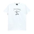 THRASHER T-SHIRT スラッシャー Ｔシャツ GONZ（US企画） WHITE スケートボード スケボー 