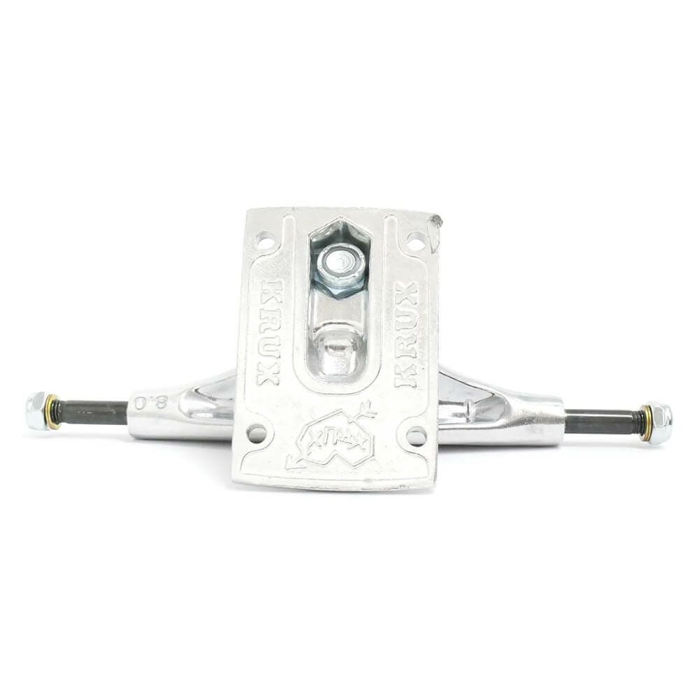 KRUX TRUCK クラックス トラック K5 DLK（DOWNLOW KINGPIN） 8.0 HI（STANDARD） シルバー スケートボード スケボー 2