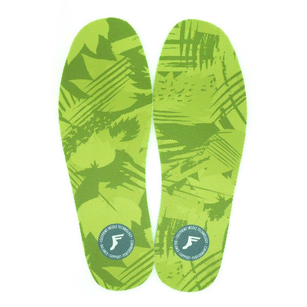 脅威の衝撃吸収 FOOTPRINT INSOLE フットプリント インソール FLAT CUT