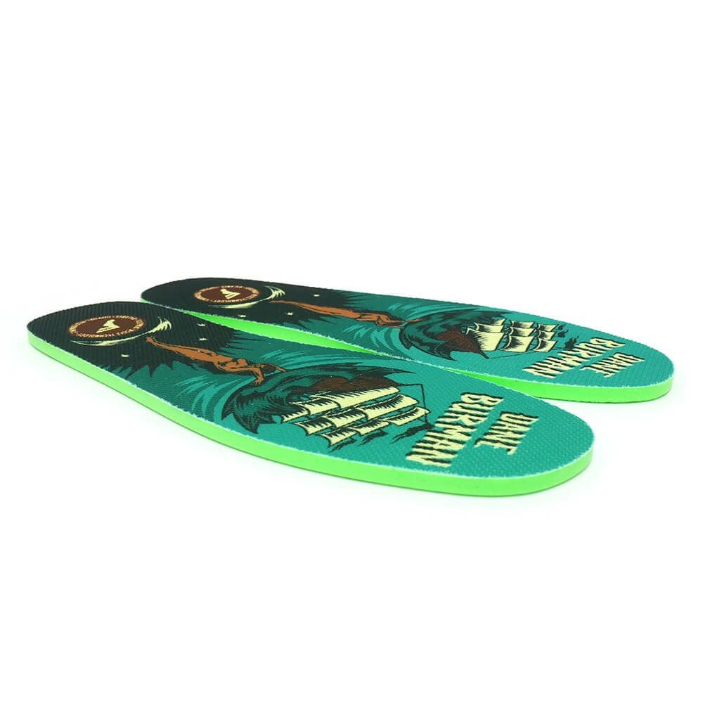 脅威の衝撃吸収 FOOTPRINT INSOLE フットプリント インソール FLAT CUT