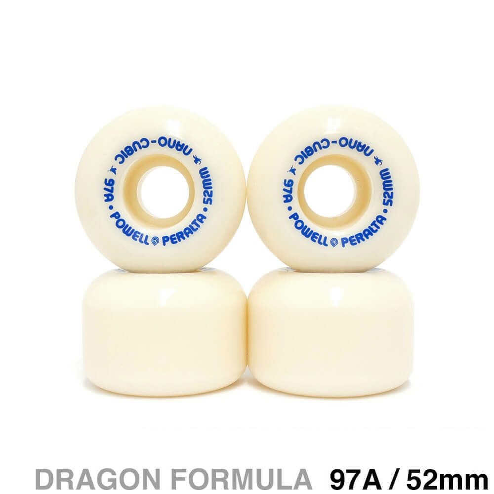 POWELL PERALTA WHEEL パウエルペラルタ ウィール DRAGON FORMULA（DF）97A ANDY ANDERSON NANO CUBIC 52mm x 36mm スケートボード スケボー