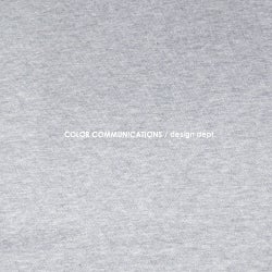 COLOR COMMUNICATIONS HOOD カラーコミュニケーションズ パーカー HANDWRITE CHAIN LETTER GREY スケートボード スケボー 3