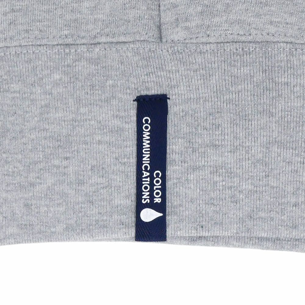 COLOR COMMUNICATIONS HOOD カラーコミュニケーションズ パーカー HANDWRITE CHAIN LETTER GREY スケートボード スケボー 4