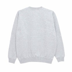 COLOR COMMUNICATIONS CREW SWEAT カラーコミュニケーションズ トレーナー DRIP EMB LETTER SPOT ASH 刺繍ロゴ スケートボード スケボー 1
