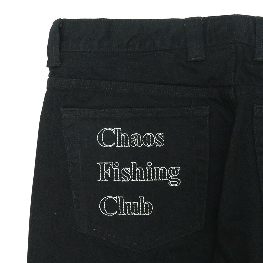セール・Lサイズのみ）CHAOS FISHING CLUB JEANS カオスフィッシング