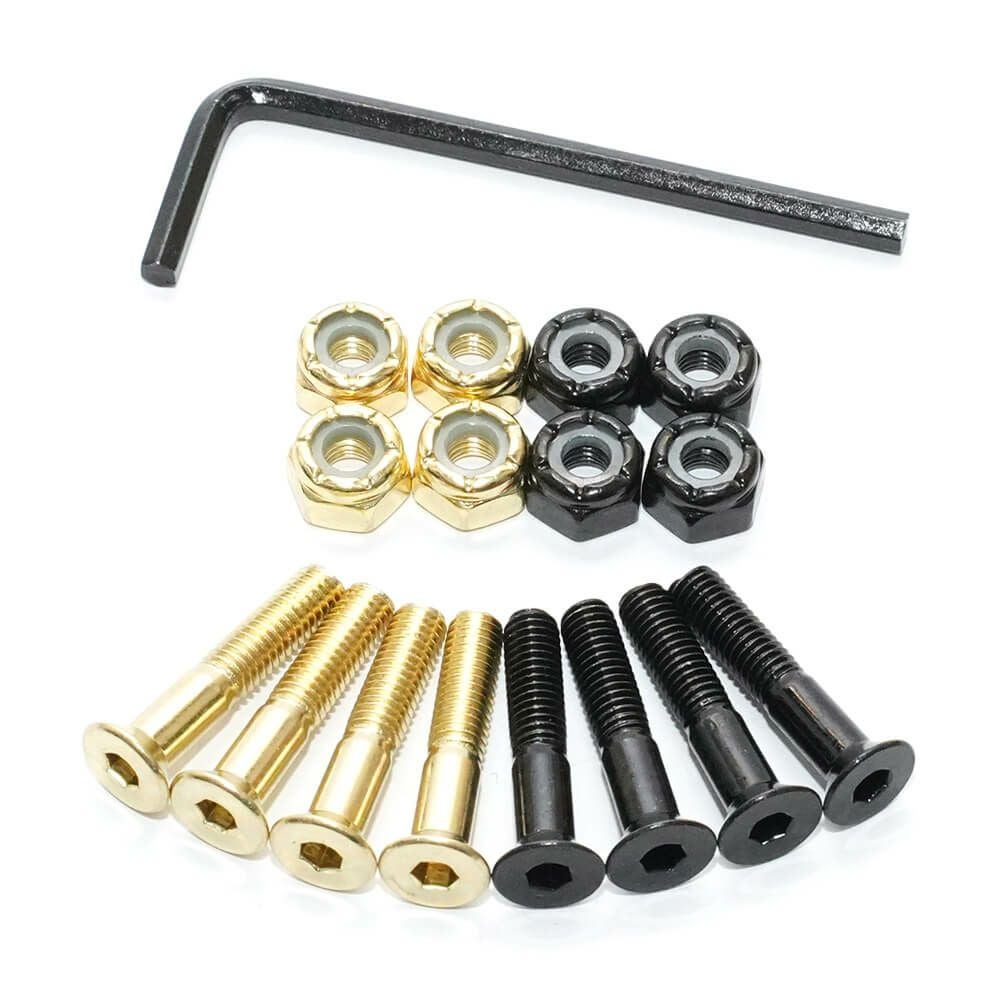 THUNDER BOLT サンダー ボルト（六角）7/8インチ ALLEN BLACK/GOLD